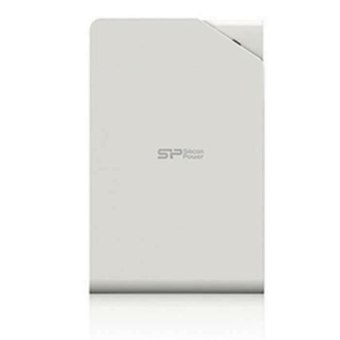 Внешний жесткий диск Portable Hard Disk Silicon Power Stream S03 2Tb, USB 3.2, White