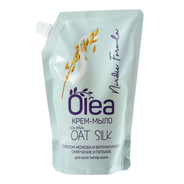 Крем-мыло OLEA OAT SILK, 500 мл