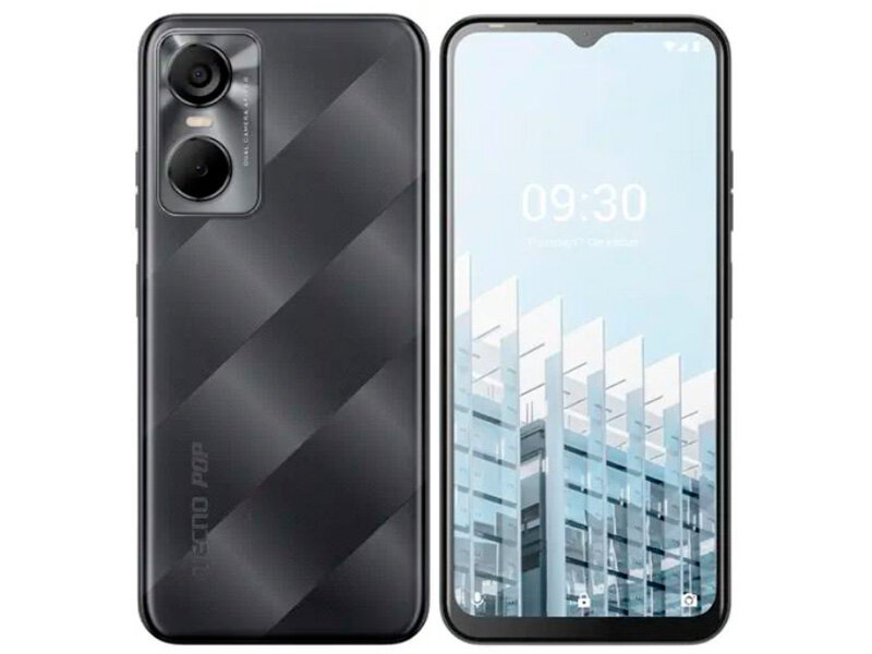 Сотовый телефон Tecno POP 6 Pro 2/32Gb Polar Black