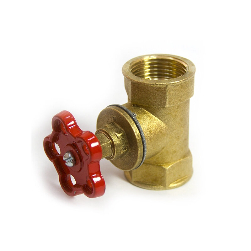 фото Вентиль LEXLINE 1 1/4" латунь 15Б1п пар ДУ-32 PN16 н/г