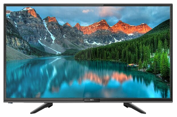 Телевизор BQ 2202B 2019 LED, черный/серый 22"