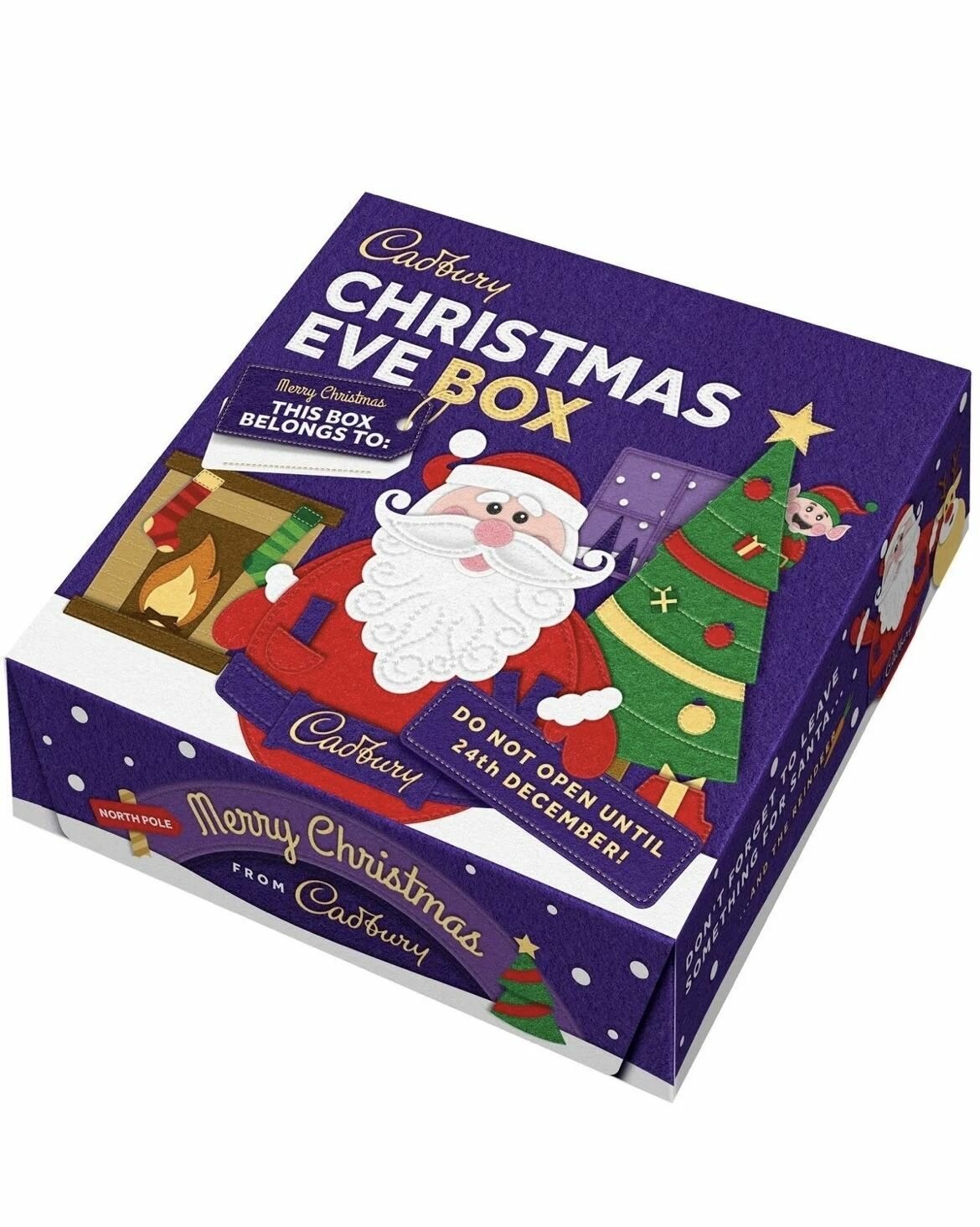 Набор шоколада CADBURY CHRISTMAS EVE GIFT BOX, новогодний, 6шт - фотография № 2