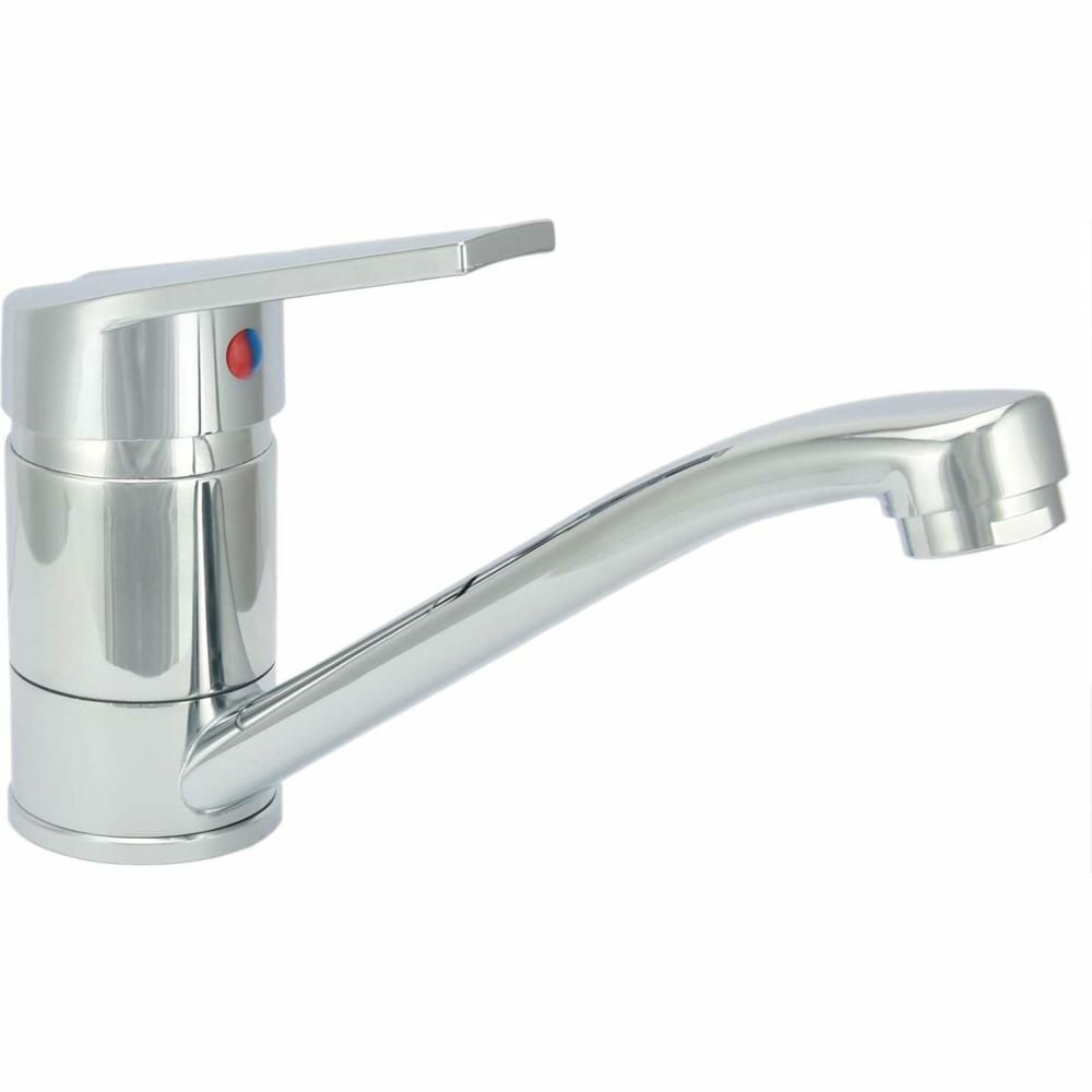 фото Istok Смеситель для умывальника одноручный life с поворотным изливом, 40 карт., гайка 0402.410