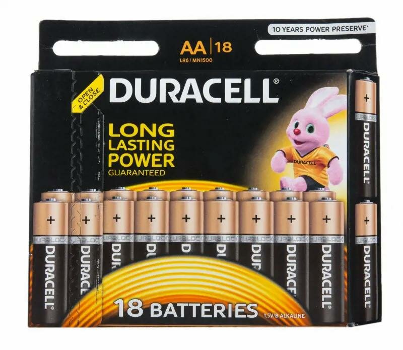 Батарейка Duracell Basic LR6-18BL 18 шт