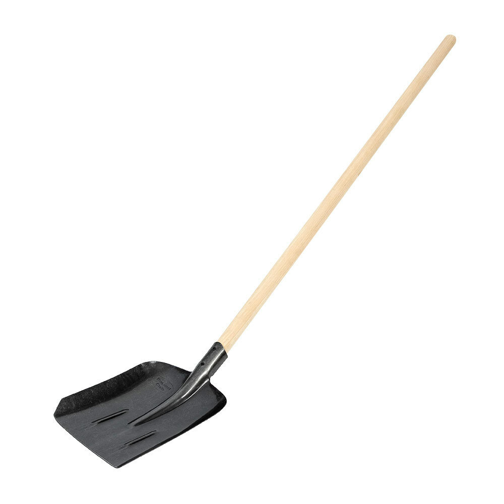 фото Лопата совковая Павловская Заря (811011) рельсовая сталь универсальная с деревянным черенком 1200 мм