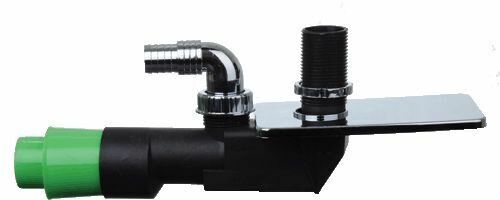 фото Сифон для стиральных машин для скрытого в стене монтажа, хром TERMA 10085