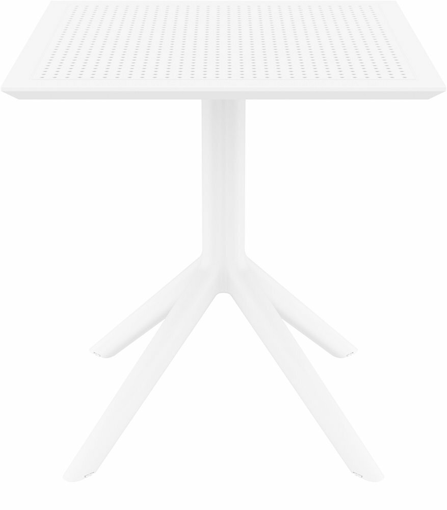 Стол пластиковый ReeHouse Sky Table 70 Белый - фотография № 6