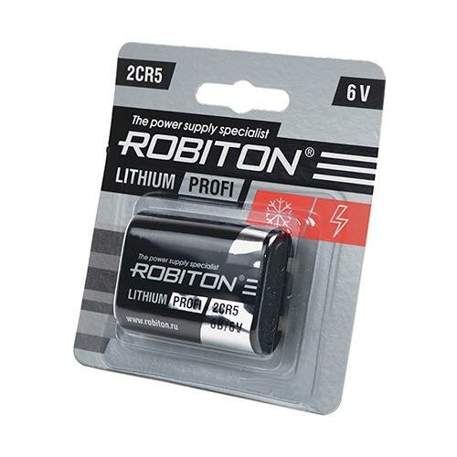 Robiton 2CR5 Lithium Profi 6V BL1 R-2CR5-BL1, 1шт.