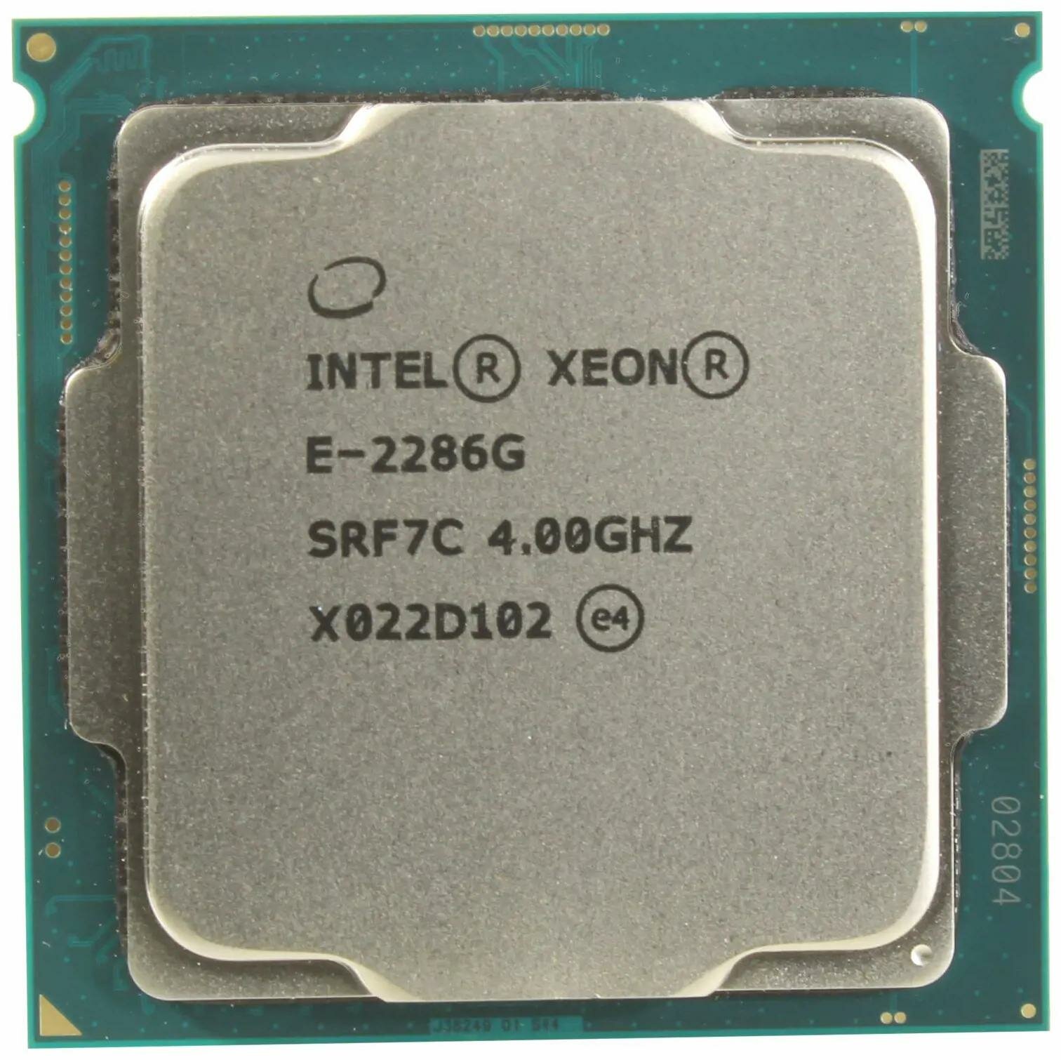 Процессор Intel Xeon E-2286G (4.0GHz/12MB/6cores) LGA1151 OEM