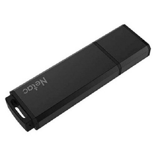 Netac USB Drive 64GB U351 USB3.0 Flash Drive 64GB, aluminum alloy housing NT03U351N-064G-30BK