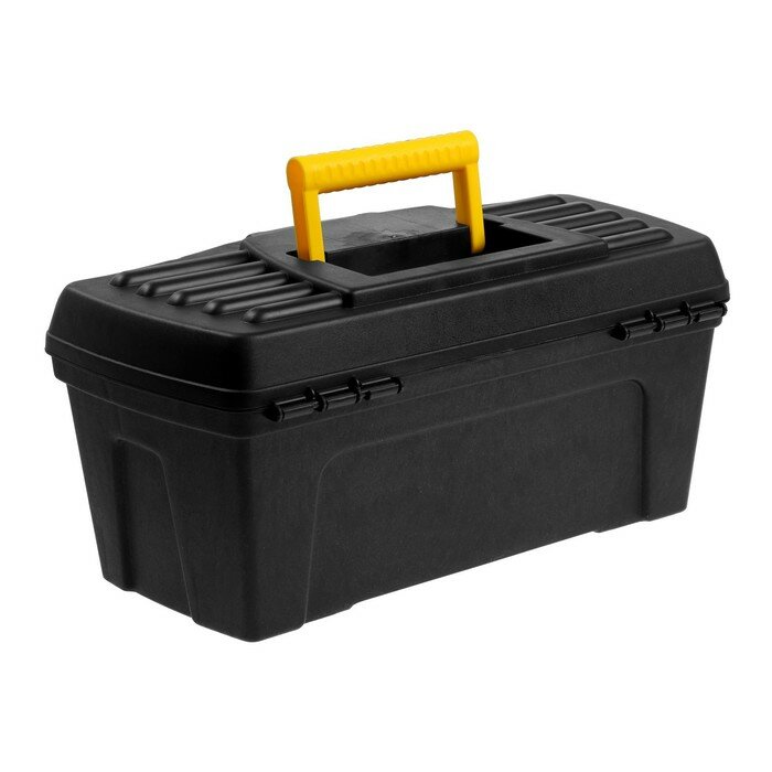 Ящик для инструмента тундра, 16", 410 х 220 х 190 мм, пластиковый, съемный лоток - фотография № 2