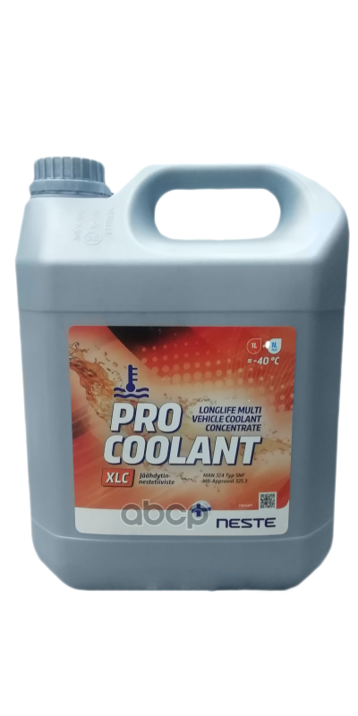 Антифриз Neste Pro Coolant Xlc 4л Красный Концентрат NESTE арт. 776745