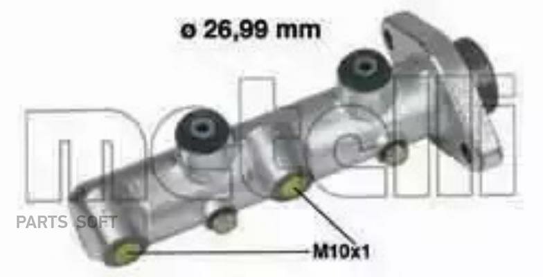 METELLI 050431 Цииндр тормозной