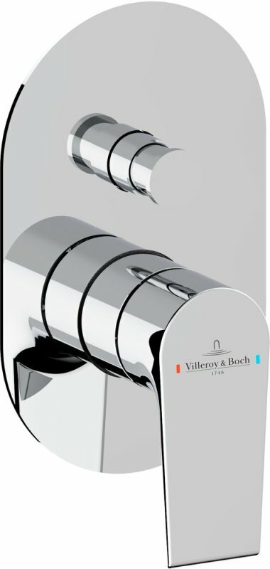 Смеситель для ванны с душем Villeroy & Boch Liberty TVS10700200061 С внутренней частью