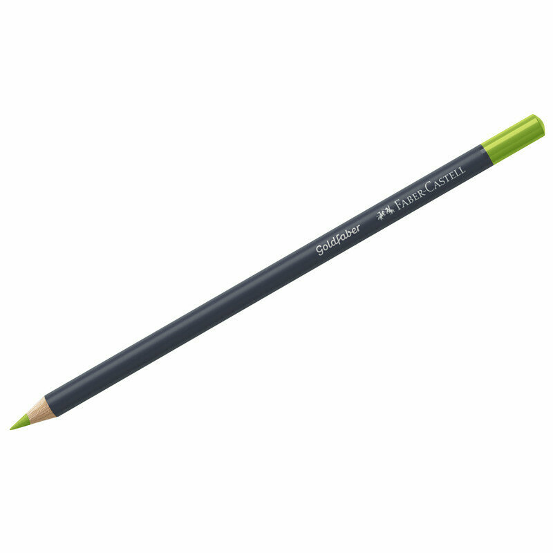 Карандаш художественный Faber-Castell "Goldfaber", цвет 170 майская зелень, 341186
