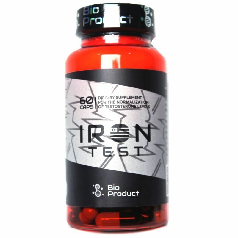 Iron Test для повышения тестостерона, 60 капсу