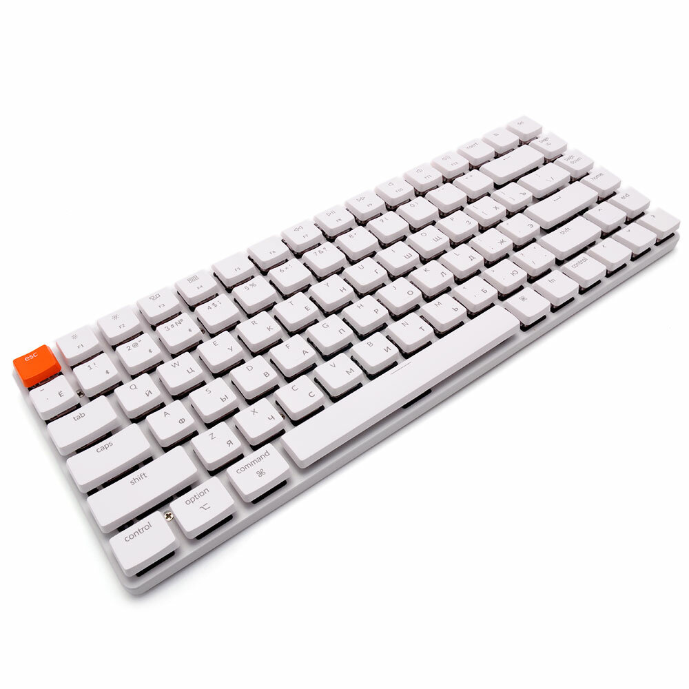 Беспроводная клавиатура Keychron K3 Version 2 White Gateron Brown