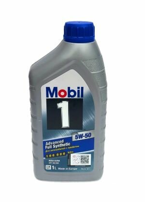 Синтетическое моторное масло MOBIL 1 FS X1 5W-50, 1 л, 1 шт.