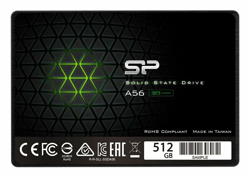 Внутренний накопитель SSD Silicon Power A56 512Gb