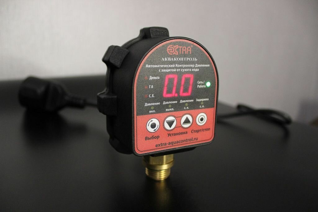 Акваконтроль АКД-10-1,5 Автоматический контроллер давления воды - фотография № 3