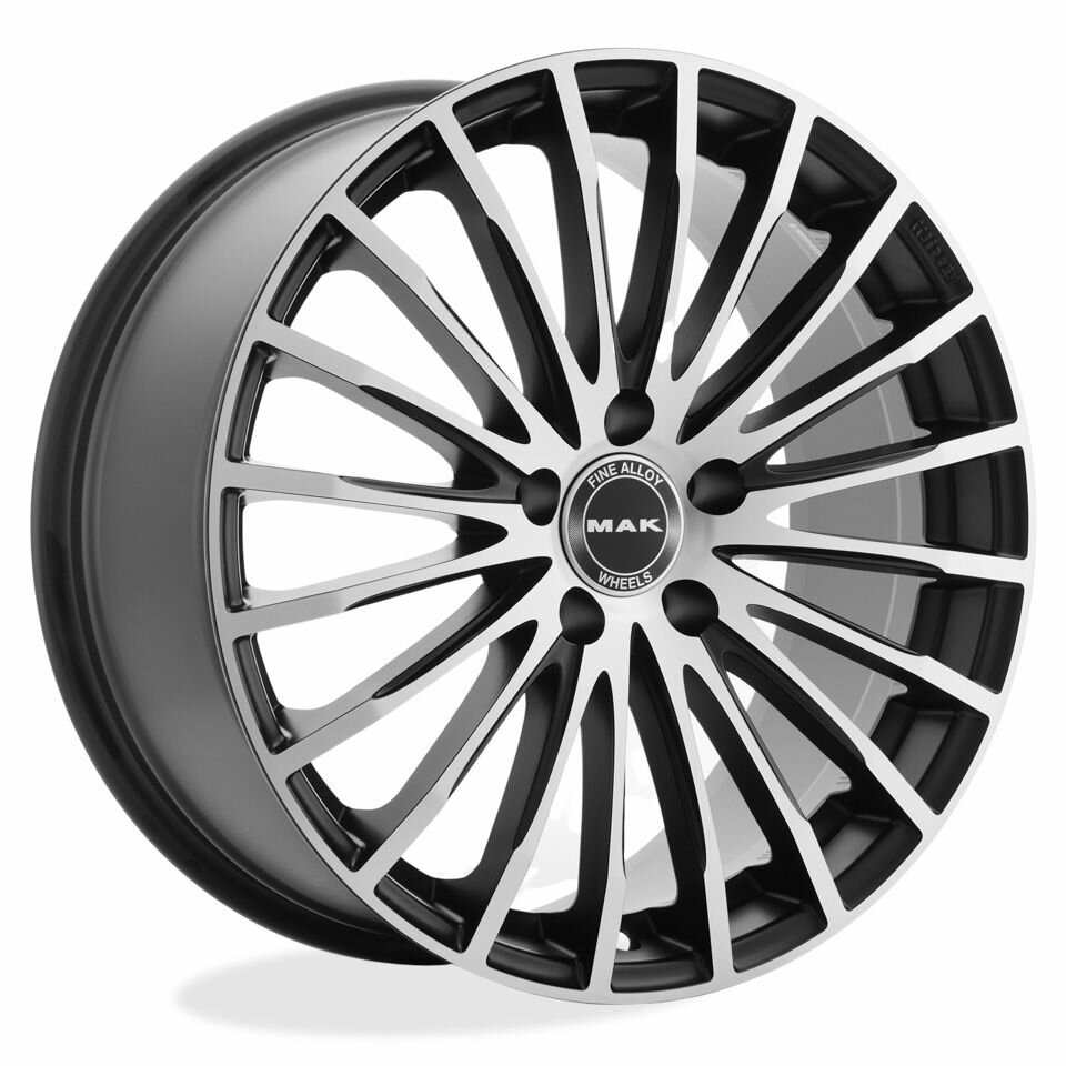 MAK Fatale 7,5x17/5x112 ET43 DIA 76 Ice Black