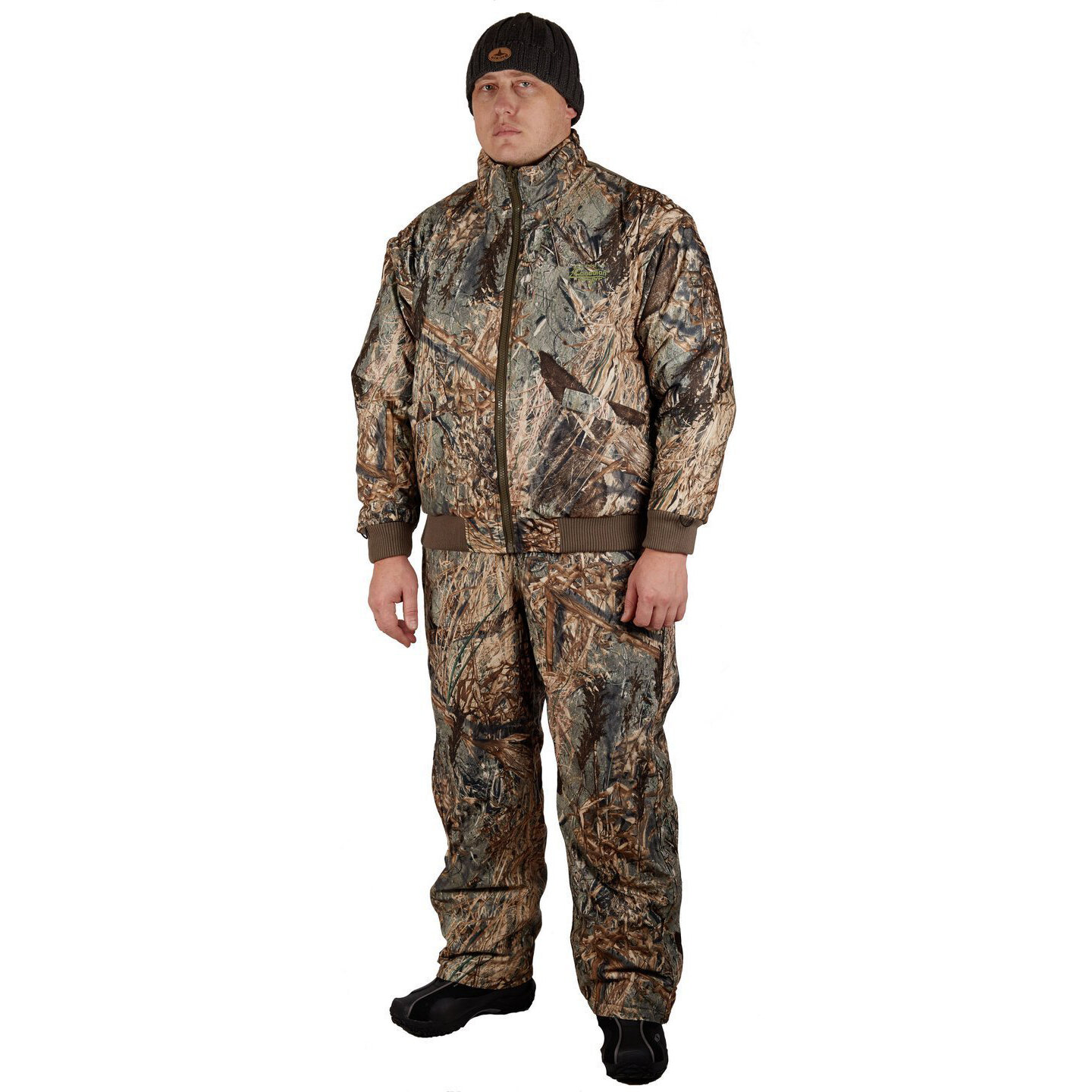 Комплект охотничий зимний Canadian Camper KENORA 2 (куртка+внутренняя куртка+брюки) 3 в1 цвет old-grass XL