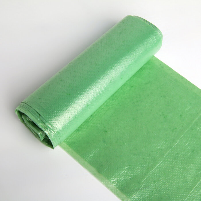 Мешки для мусора Доляна «Экстра», 60 л, 30×80 см, 10 мкм, ПНД, 20 шт, цвет зелёный - фотография № 1
