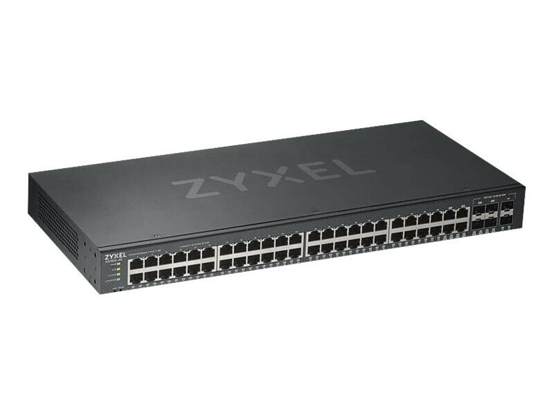 Zyxel NebulaFlex GS1920-48v2, 44xGE, 4xCombo (SFP/RJ-45), 2xSFP, автономное/облачное управление