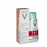 Набор Capital Soleil Vichy/Виши: Флюид противфотостарения SPF50+ UV Age-Daily 40мл+Вода мицеллярная для чувствительной кожи 100мл - изображение