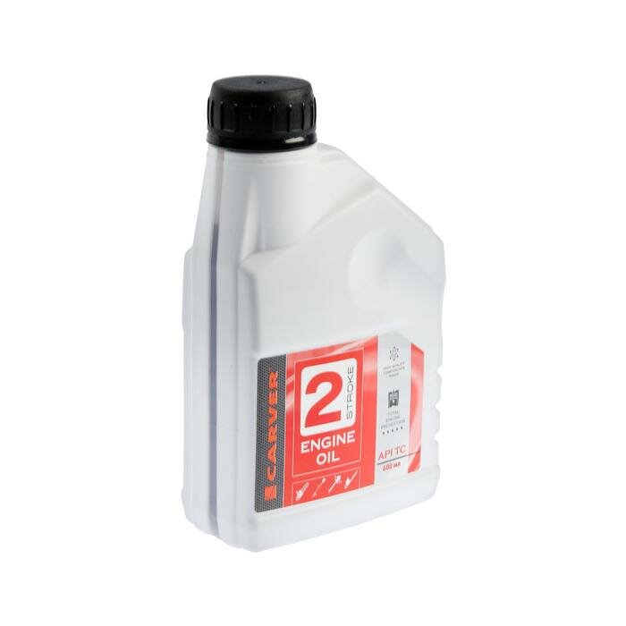 Масло CARVER 2 Stroke Engine oil для двухтактных двигателей минеральное API TC 0.6 л