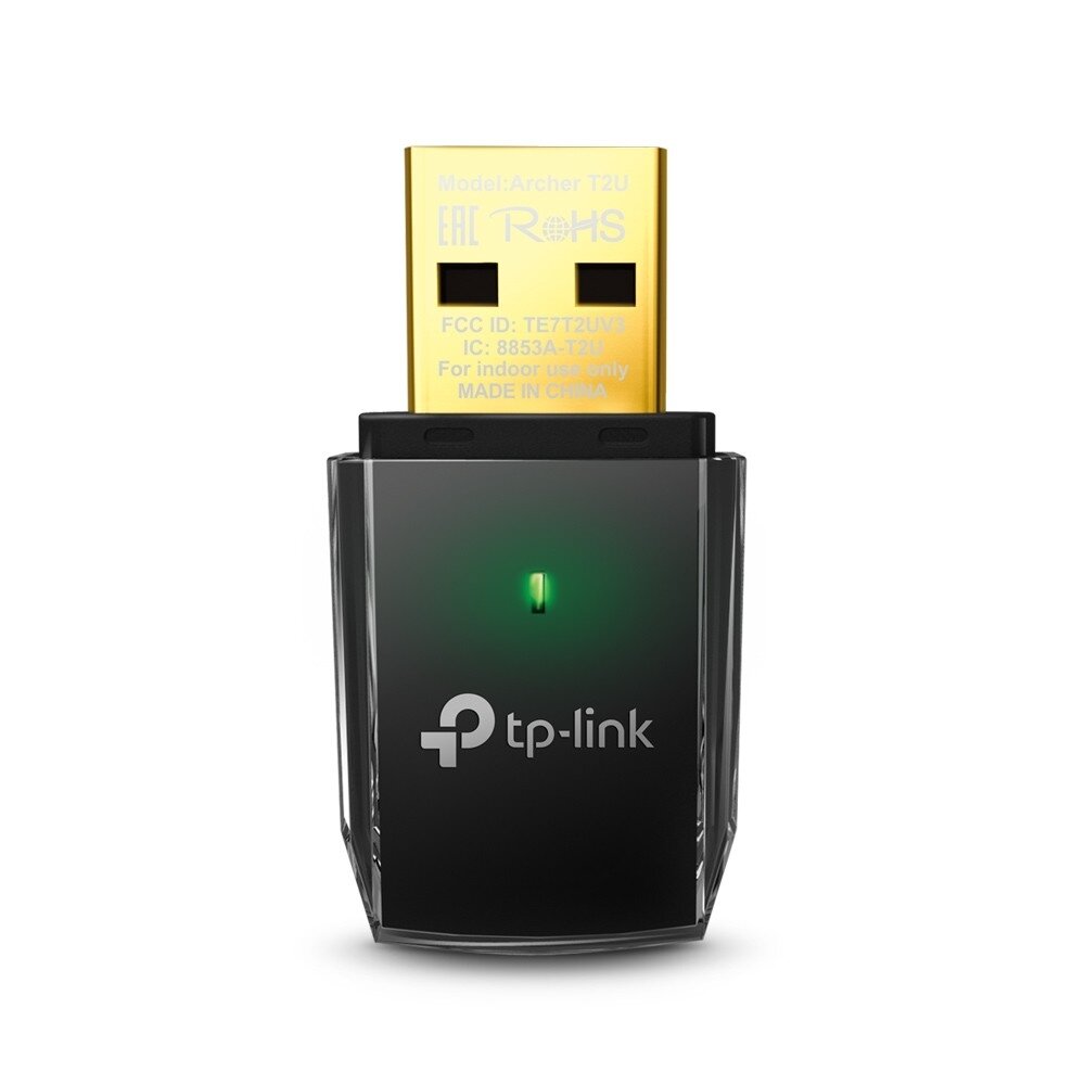 TP-Link Archer T2U AC600 Двухдиапазонный Wi-Fi USB-адаптер