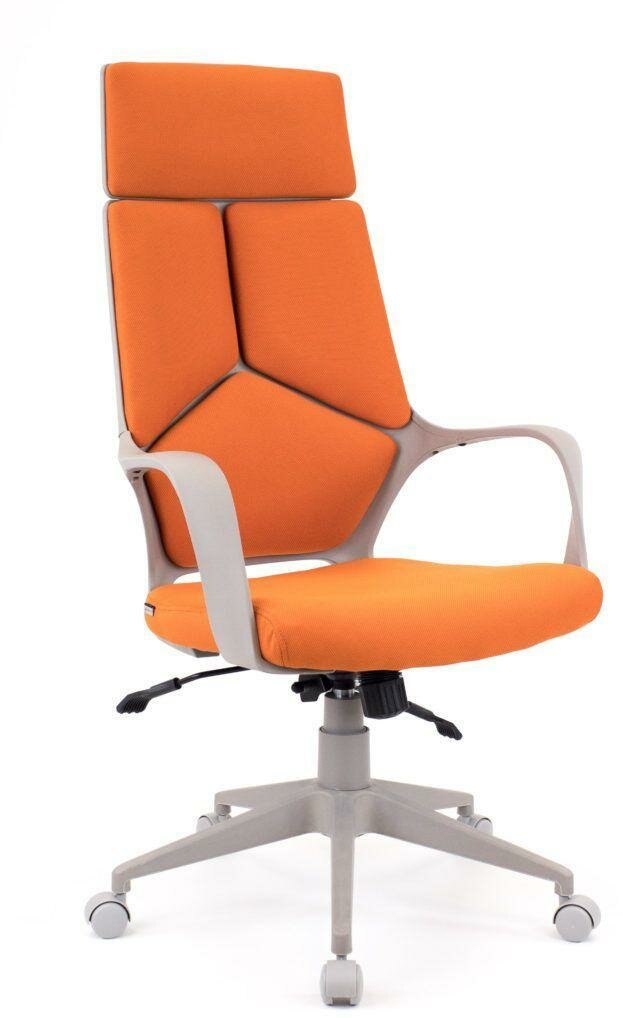 Компьютерное кресло Everprof Trio Grey TM Ткань оранжевая