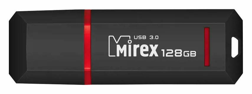 Флеш диск Mirex Knight 128GB USB 3.0, черный