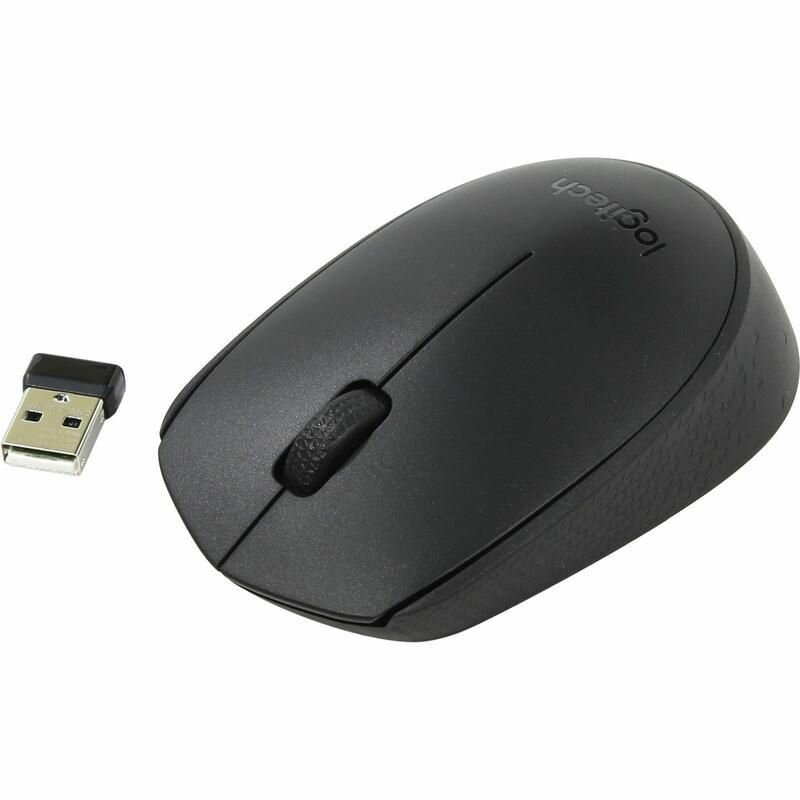 Мышь компьютерная Logitech WRL B170 BLACK 910-006537