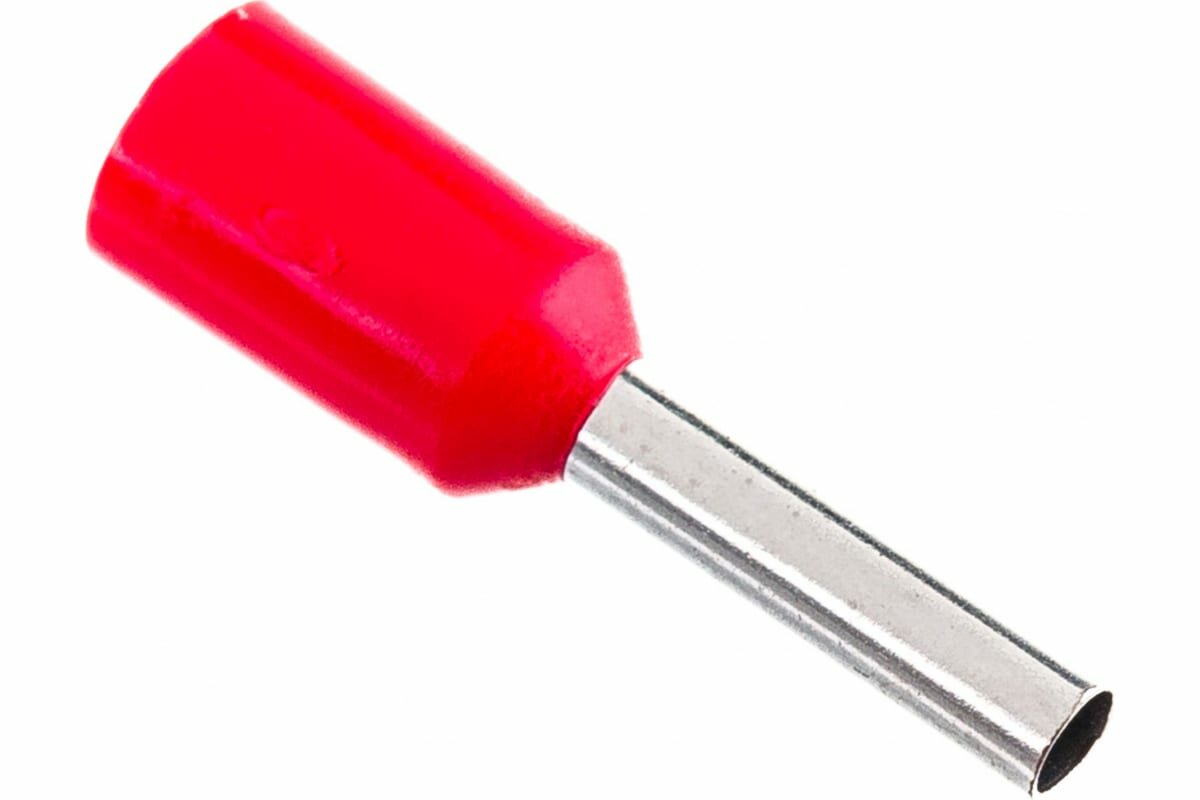 фото Наконечник-гильза 1.5-8 красный Volsten, цена за пакет 50 штук