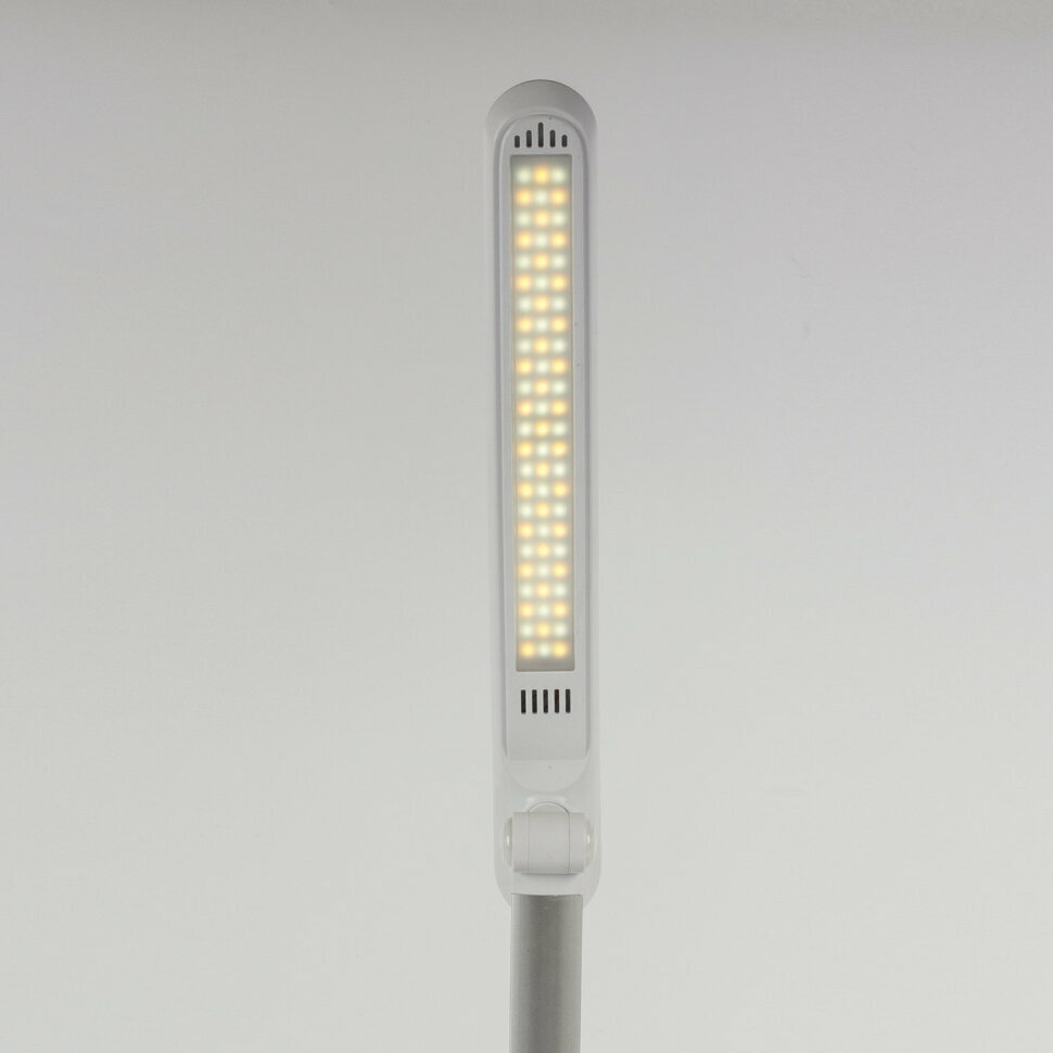 Настольная лампа-светильник SONNEN PH-309, подставка, LED, 10 Вт, металлический корпус, белый, 236689, 236689 - фотография № 7
