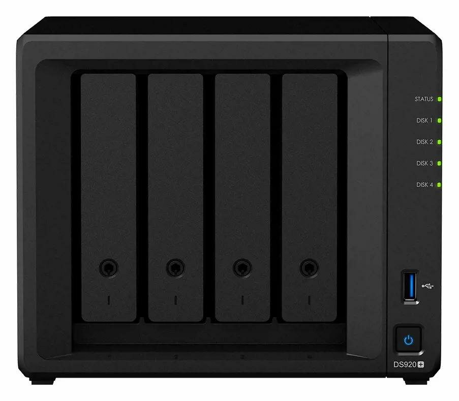 Сетевое хранилище NAS Synology DS920+