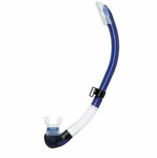 фото Трубка подводная Tusa PLATINA ll (прозрачный силикон) blue