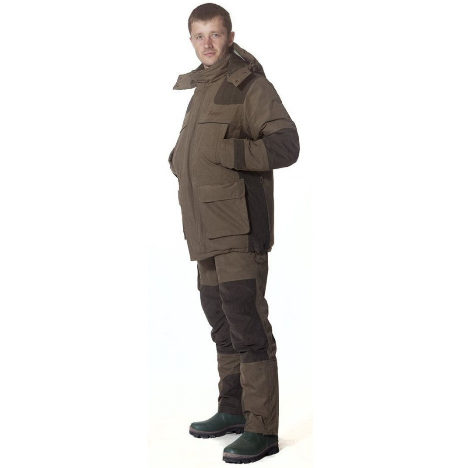 Костюм охотничий демисезонный Canadian Camper MIRRO (куртка+брюки) цвет brown XL