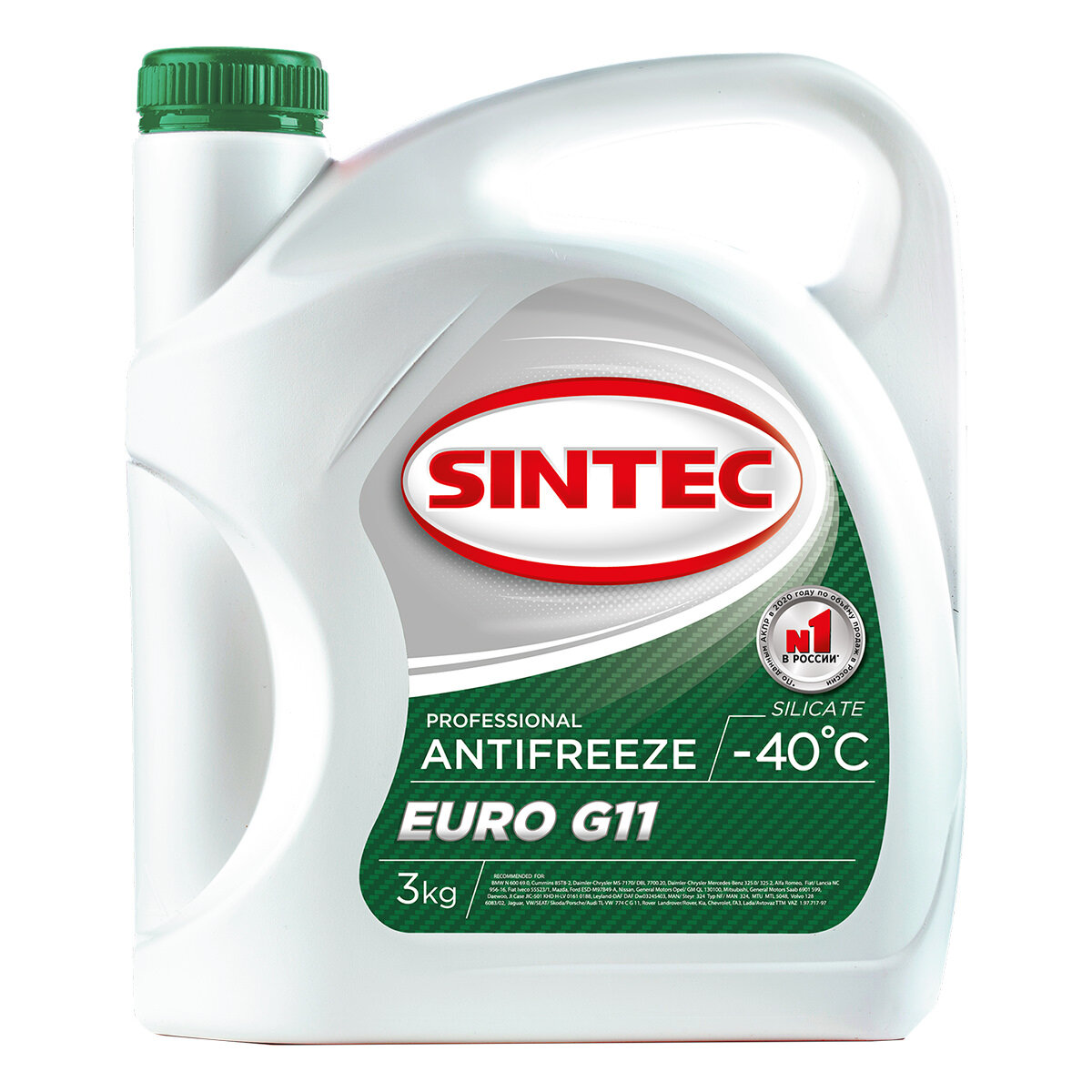 Антифриз Sintec EURO G11 3кг 990465