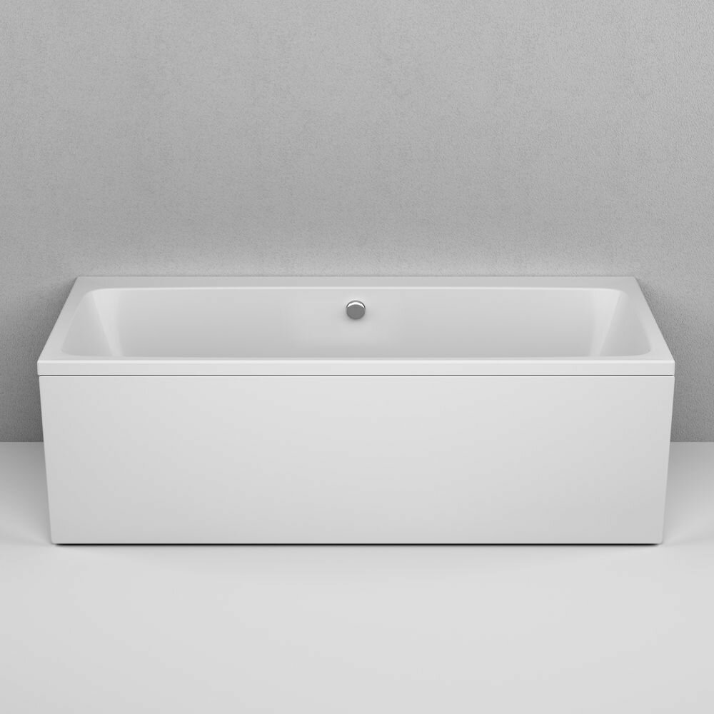 Экран под ванну AM.PM Func W84A-170-070W-P белый, 170 см, декоративная фронтальная панель для ванны, - фотография № 2