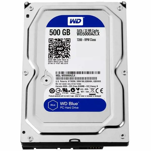   Western Digital WD5000AZLX 500Gb