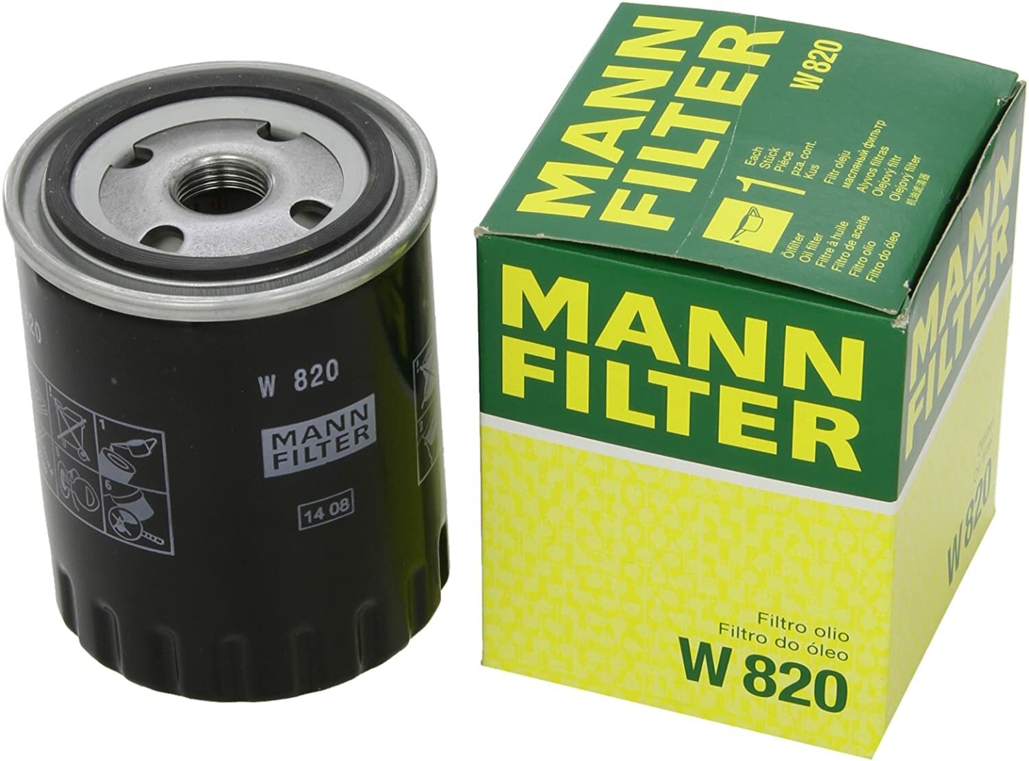 Масляный фильтр Mann-Filter W820