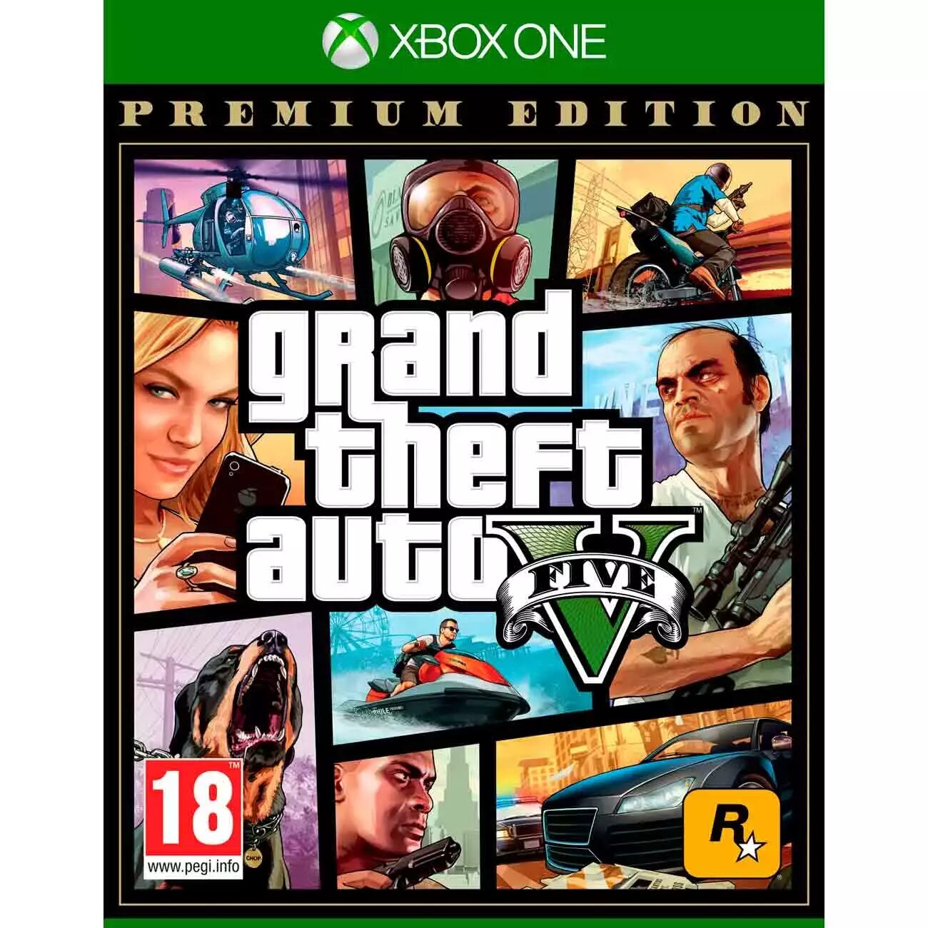 Игра для Xbox: Take-Two Grand Theft Auto V