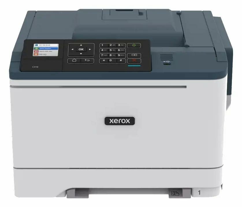 Лазерный принтер Xerox C310, сине-белый