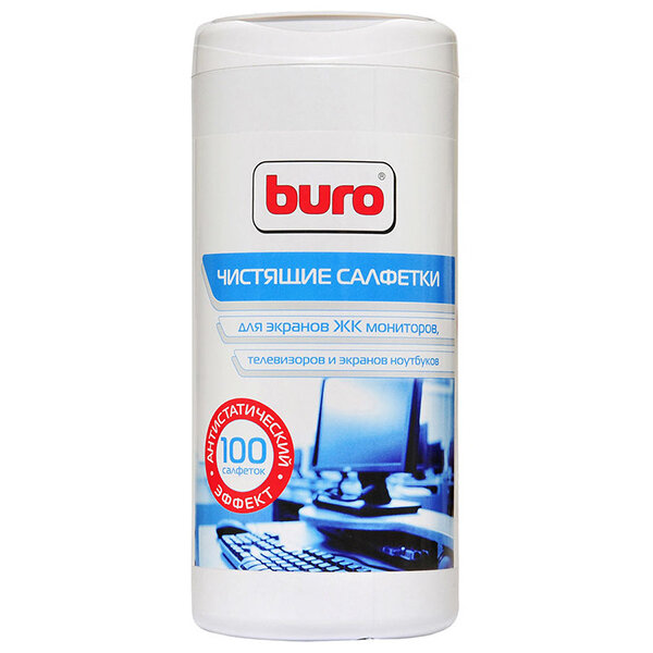 Buro BU-Tscreen влажные салфетки 100 шт. для экрана для ноутбука