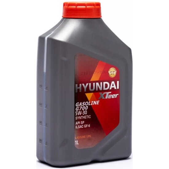 Моторное масло HYUNDAI XTeer Gasoline G700 5W-30 полусинтетическое 1 л