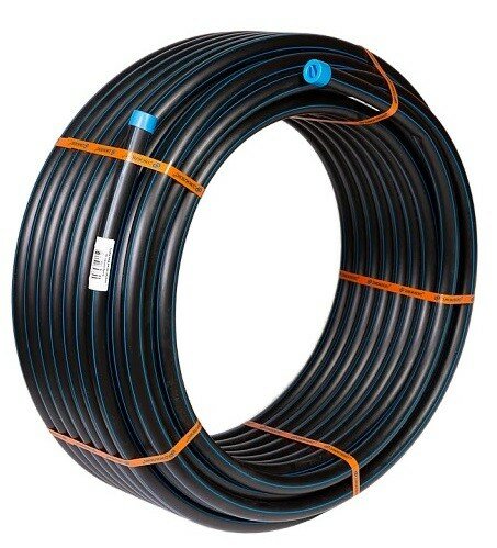 фото Труба ПНД ДЖИЛЕКС 25 х 2,0 мм PN 12,5 (бух. 50 м.) 9509 ГОСТ 18599-2001, бух.