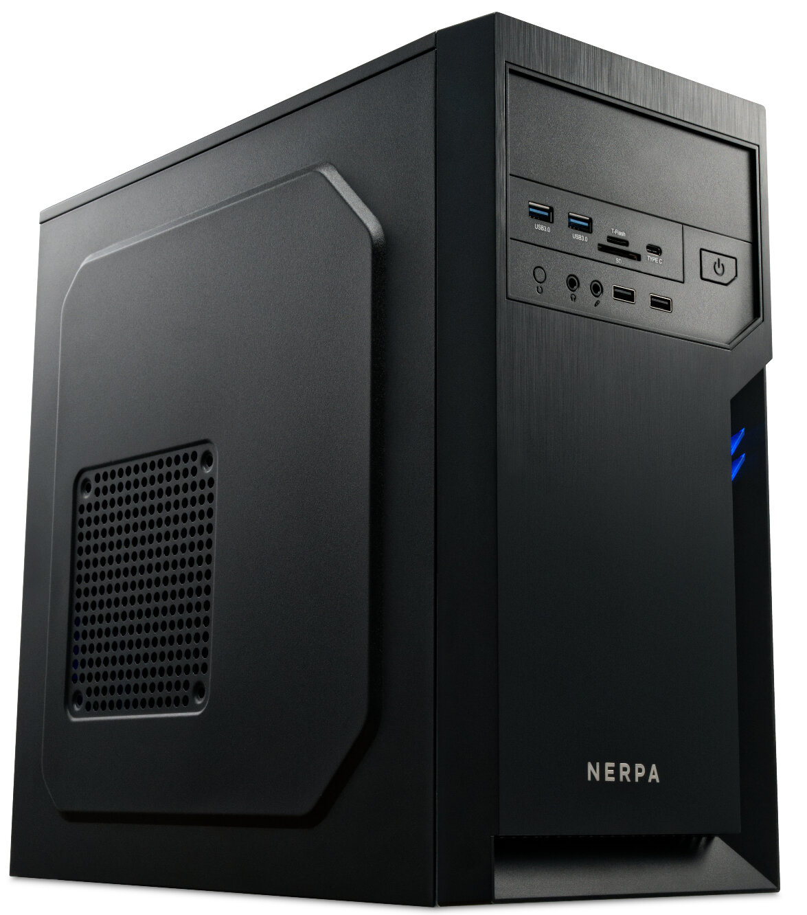 Персональный компьютер/ ПК NERPA BALTIC A142 MT MT AMD A10 PRO 8770(3.5Ghz)/8192Mb/256SSDGb/noDVD/war 3y/black/noOS + cardreader/450W/K&M