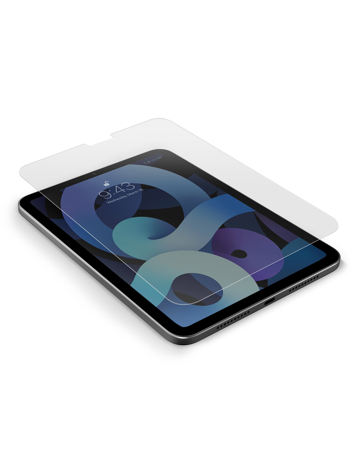 Uniq стекло для iPad Mini 8.3 (2021) OPTIX Matte Clear